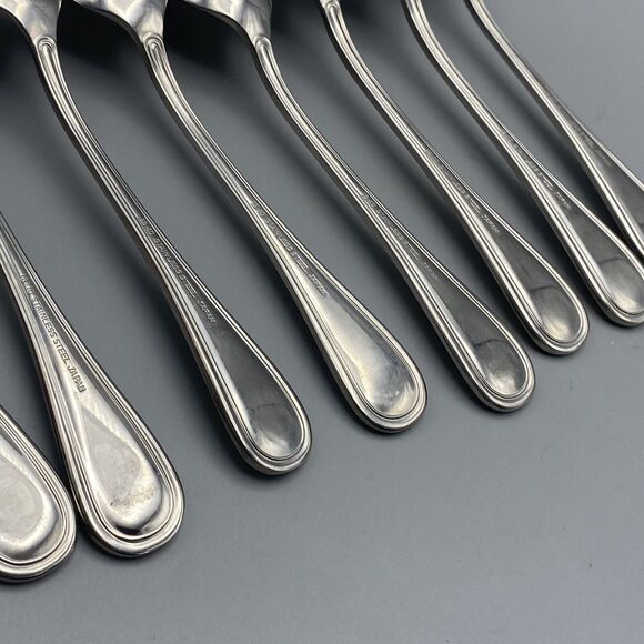 8pcs Stainless Japan Serrated 18/10 Grapefruit Spoons Outline Fruit Citrus - Picture 9 of 9